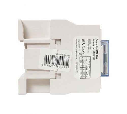 Контактор КМЭ малогабаритный 18А 36В 1NC EKF PROxima  ctr-s-18-36-nc  EKF
