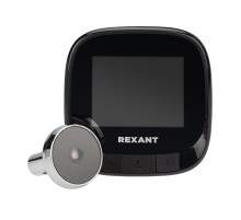 Видеоглазок дверной (DV-111) с цветным LCD-дисплеем 2.4" и функцией записи фото  45-1111  REXANT