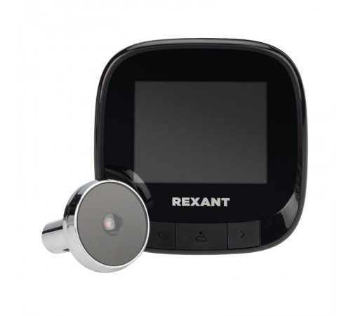 Видеоглазок дверной (DV-111) с цветным LCD-дисплеем 2.4" и функцией записи фото  45-1111  REXANT