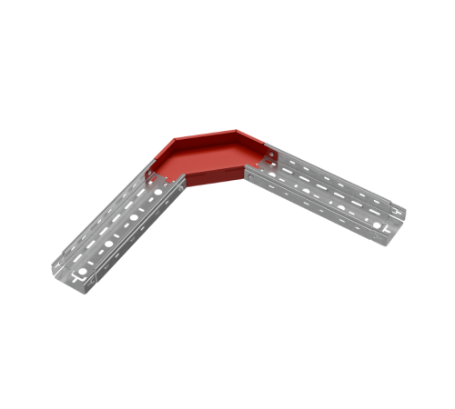 Угол горизонтальный 90 гр. 50х100 мм "ПЛЮС" HD85  GLplus90-50-100 HD85   КМ-профиль