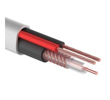 Кабель КВК-В-2+2x0,50 мм (Cu/Cu) белый (бухта 200 м) PROconnect  01-4213  PROconnect