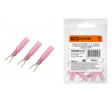 Наконечник НВИ-Т 1,5-5 вилка в термоусаживаемой манжете (100шт)  SQ0589-0103  TDM