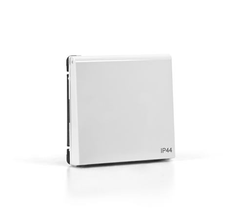 ArtGallery Белый Розетка с заземлением со шторками с крышкой, 16А, IP44,  механизм, быстрозажим. клем.  GAL440146S  SE