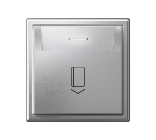 ArtGallery Алюминий Выключатель карточный 10А, без задержки времени, быстрозажимные клеммы  GAL000314S  SE