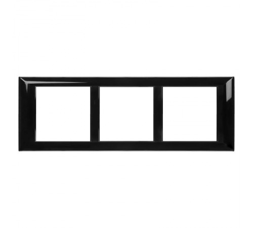 Рамка-суппорт "Avanti" черный для "In-liner Front", 6 мод.  4402916  DKC