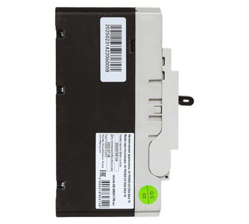 Выключатель автоматический AV POWER-2/3 250А 50kA ETU2.0  mccb-23-250-2.0-av  EKF