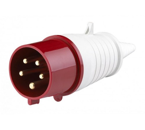 Вилка переносная 034 3Р+РЕ 63А 380В IP67 ВП-102   26007DEK  DEKraft