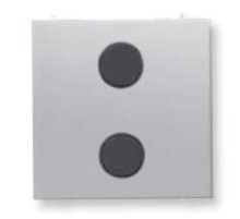 SR-2-N2PL Центральная плата 2-кнопочная free@home, Zenit, серебряный  SR-2-N2PL   2CLA222620N1302  ABB