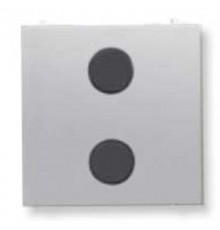 SR-2-N2PL Центральная плата 2-кнопочная free@home, Zenit, серебряный  SR-2-N2PL   2CLA222620N1302  ABB