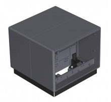 Напольный бокс Telitank 118x118x97 мм (полиамид,серый) (T4B 00C 7011)  7408288  OBO Bettermann