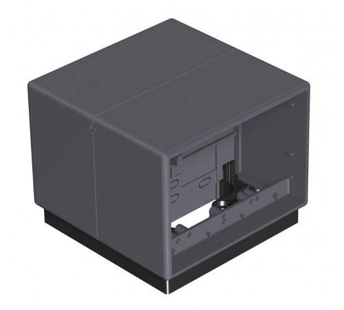 Напольный бокс Telitank 118x118x97 мм (полиамид,серый) (T4B 00C 7011)  7408288  OBO Bettermann