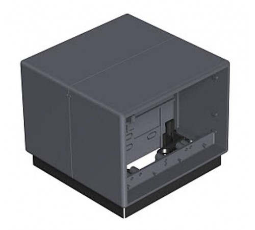 Напольный бокс Telitank 118x118x97 мм (полиамид,черный) (T4B 00C 9011)  7408292  OBO Bettermann