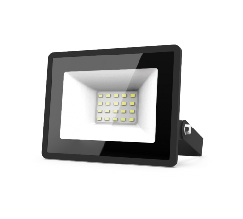 Прожектор светодиодный Elementary 20W 1745lm 4000К 200-240V IP65 черный LED 1/20  613100220  Gauss