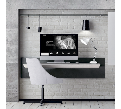 Светильник настольный GTL003 60W 220-240V E27 белый струбцина и основание 1/12  GT0031  Gauss