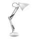 Светильник настольный GTL003 60W 220-240V E27 белый струбцина и основание 1/12  GT0031  Gauss