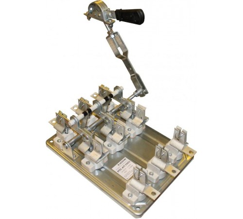 РПС-4/П УХЛ3, 400А, пер.смещз.рук., правый привод, без предохранителей, IP00, разъединитель-предохранитель  (ЭТ)  ET010244  Электротехник