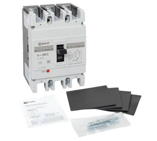 Выключатель автоматический ВА-99М 250/200А 3P 35кА EKF Basic  mccb99-250-200m  EKF
