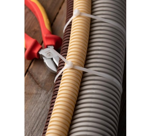 Хомут нейлоновый 4,8х300 (уп./100шт) EKF Simple  plc-c-4.8x300  EKF