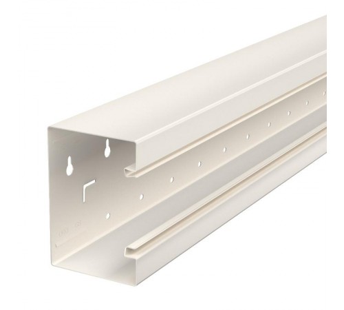 Кабельный канал Rapid 80 90x130x2000 мм (сталь,кремовый) (GS-S90130CW)  6277301  OBO Bettermann