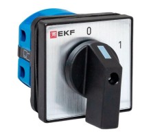 Переключатель кулачковый ПК-1-12 25А 2P "0-1" IP65  pk-1-12-25-65  EKF