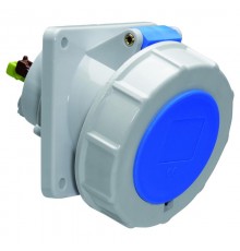 Розетка встраиваемая наклонная 16А 3р 230в 6h IP67 85х85 QC 12813 I 12813-Bals I Bals