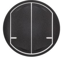 Панель лицевая Celiane для Умн. проводн./беспроводн. 2-кл. выкл. графит Netatmo  064836  Legrand