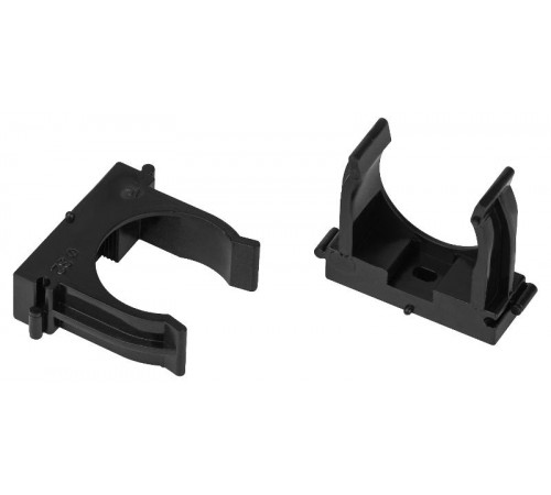 Крепеж клипса для труб  CLIP-32-B-MP d 32мм черный для монтажного пистолета (прямой монтаж) 50шт CLIP-32-B-MP  Б0062032  ЭРА