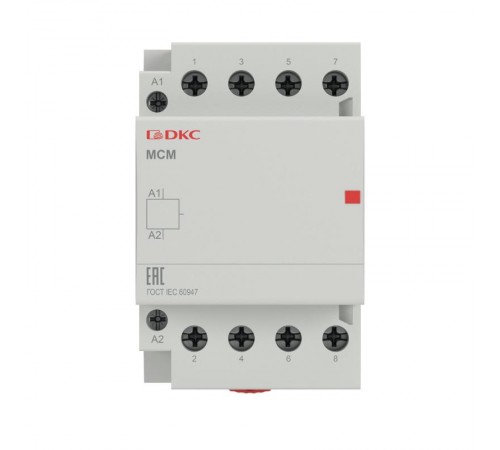 Контактор модульный YON max MCE 4п 63A 240В 4НО  MCE-63-40-A240  DKC