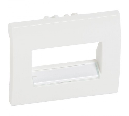 Galea Life Белый Накладка 2-ой ТЛФ/комп розетки  777075  Legrand