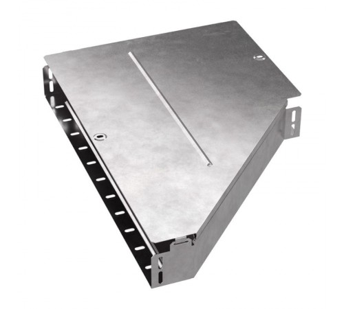 Переходник левый с крышкой Стандарт 600х300х80   PR16.0701  Промрукав