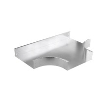 Ответвитель Т-образный 80х200, 0,8 мм, INOX304 в комплекте с крепежными элементами и соединительными пластинами, необходимыми длямонтажа  ISTL820KC 