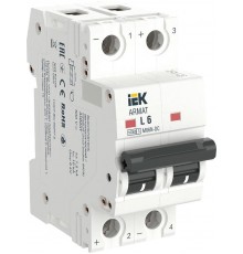 ARMAT Авт. выкл. M06N-DC 2P L 6А  AR-M06N-2-L006DC  IEK