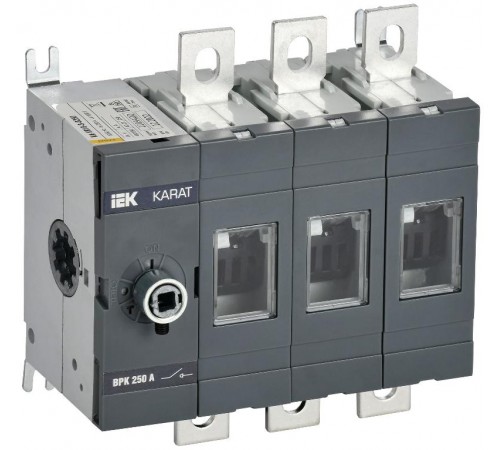 KARAT Выкл-разъед. ВРК без рукоятки 3P 250А   KA-VR10-3-0250  IEK