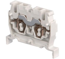 Клемма DS2,5/5.2L пруж. 2.5мм.кв. серая, мини, DIN3  1SNA290221R0400  TE