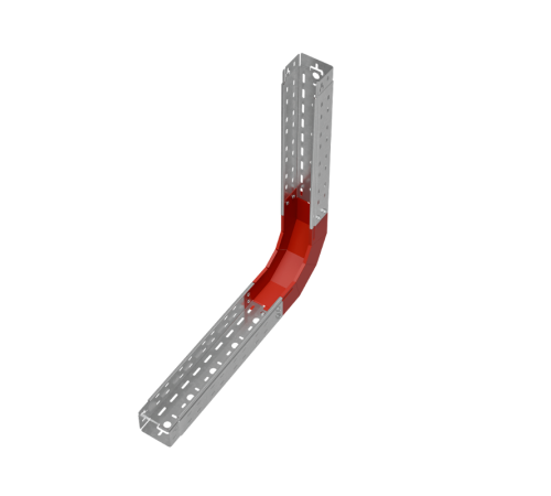 Угол внутр. верт. 90 гр. 80х100 мм "ПЛЮС" HD  NLplus90-80-100 HD   КМ-профиль