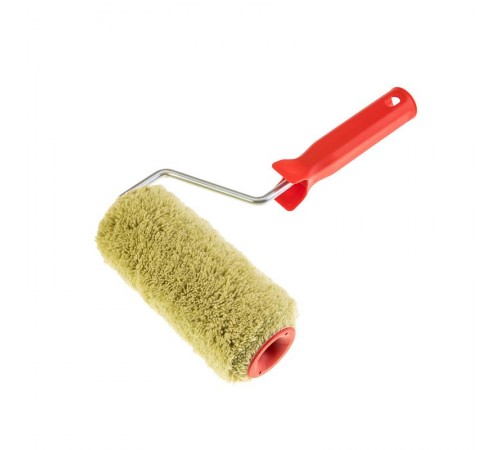 Валик полиакрил зеленый, ворс 18 мм, ширина ролика 180 мм,  42 мм, бюгель 8 мм серия "Мастер"  89-0001  REXANT