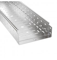 Лоток перфорированный 100х100х3000, толщ. 1,5мм, алюминий  APM301010  DKC