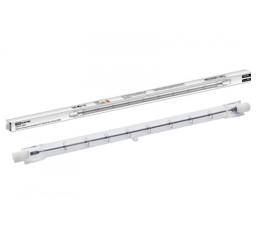 Лампа галогенная линейная КГ 1500Вт R7s 254мм  SQ0341-0005  TDM