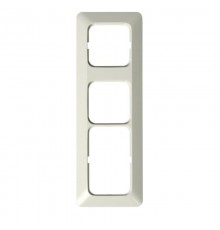 Рамка 3-постовая, 1 пост 2Schuko + 2 поста Schuko, серия Jussi, белый  2523   2TKA000014G1  ABB