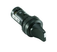 Переключатель C2SS2-10B-20 2-х позиционный черный 2НО (90 градус ов) с фиксацией (черное декор. кольцо)  1SFA619201R1026  ABB