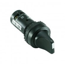 Переключатель C3SS2-10B-20 3-х позиционный черный 2НО без фиксации (черное декор. кольцо)  1SFA619211R1026  ABB