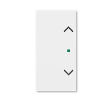 ABB Levit Белый Клавиша 2-ая с символом жалюзи free@home  6220H-A02002 03  2CHH622002A4003  ABB