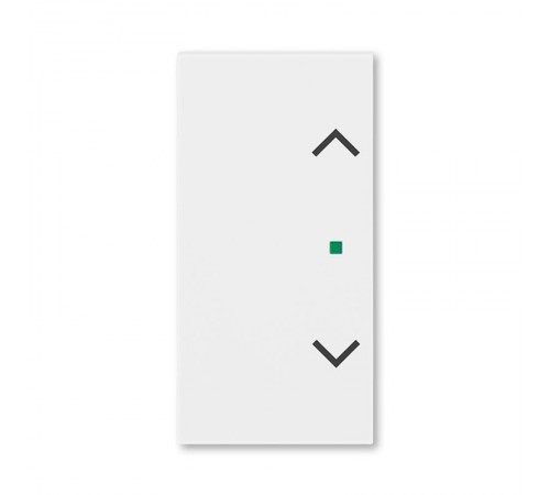 ABB Levit Белый Клавиша 2-ая с символом жалюзи free@home  6220H-A02002 03  2CHH622002A4003  ABB