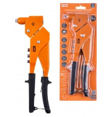 Заклепочник ручной ЗР-01(П), поворотный, 360 градусов, 2.4, 3.2, 4.0, 4.8 мм, "Алмаз"  SQ1037-0101  TDM