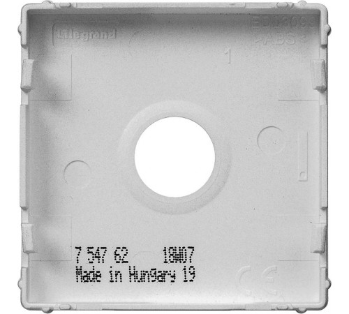 Valena LIFE Алюминий Накладка розетки TV  754762  Legrand