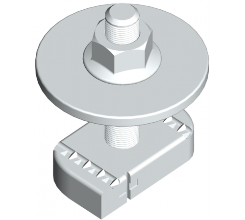 STRUT-болт 10х30 с опорой и гайкой TDZ  stbog10x30-TDZ  EKF