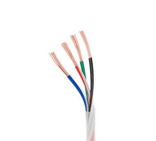 Провод питания ARL-20AWG-CLEAR-4Wire-CU-Double (4x0.75mm) (Arlight, -)  040594  Arlight