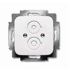 Накладкас суппортом для разъёмов с резьбовым креплением М16х0.75, серия Reflex SI, цвет альп. белый  1724-0-1119   2CKA001724A1119  ABB