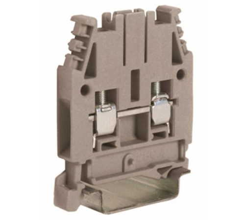 CBC.4GR, проходной зажим серый  4 кв.мм  ZCBC04GR-RET  DKC