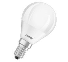 Лампа светодиодная LED Antibacterial P 4,9W/865 230VFR E14 10X1  4058075561533  OSRAM